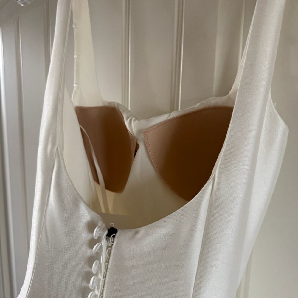 (New!) Justin Alexander Signature Wedding Dress - Size 6 (Unworn/Unaltered) - Picture 7 of 8